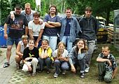 Naši hostitelia s priatemi zo Slovenska, Gravelotte, júl 2001