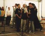 Spievali sme aj poas Bohosluieb, Varšava, jún 2001